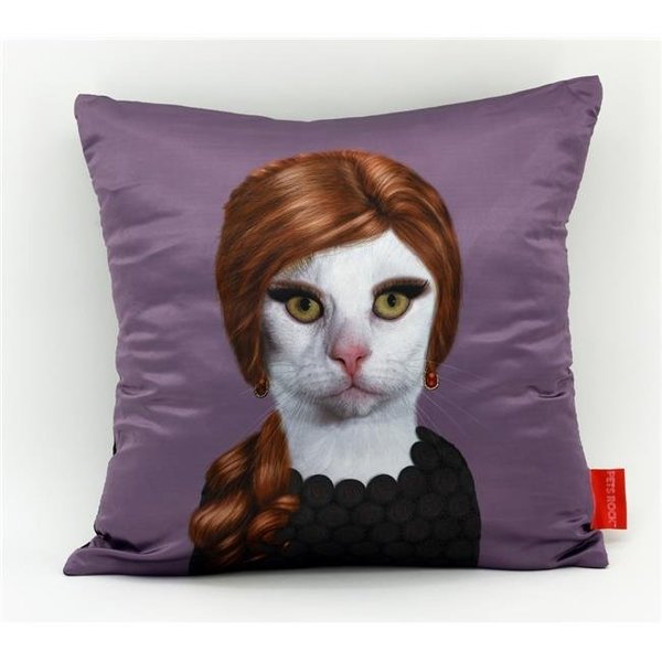 Empire Art Direct Empire Art Direct PRP-PR033-1818 Songbird Pillow Pets Rock Faux Silk Decorative Pillow PRP-PR033-1818